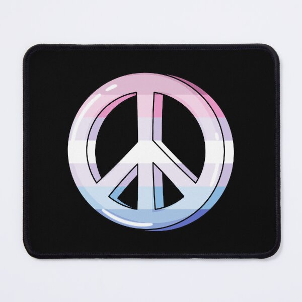 Item preview, Bigender Pride Peace Sign designed and sold by everything4eva.