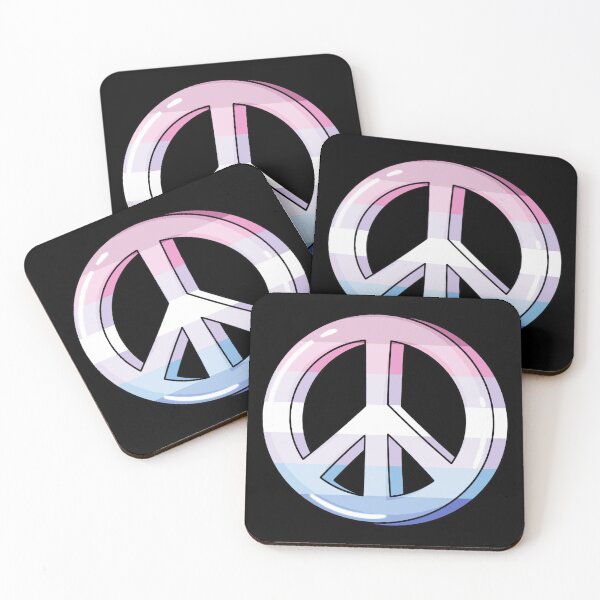 Item preview, Bigender Pride Peace Sign designed and sold by everything4eva.