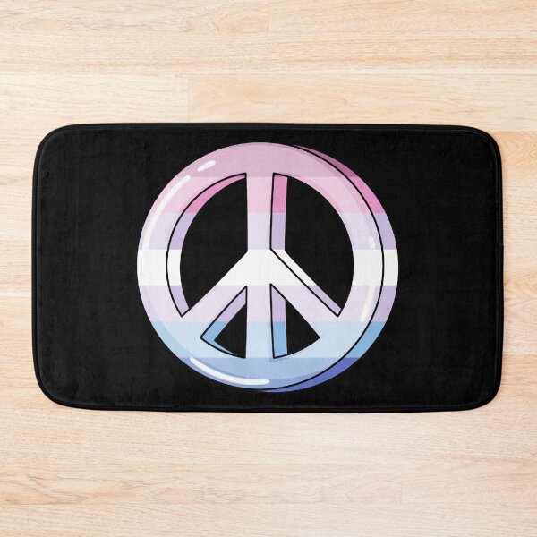 Item preview, Bigender Pride Peace Sign designed and sold by everything4eva.