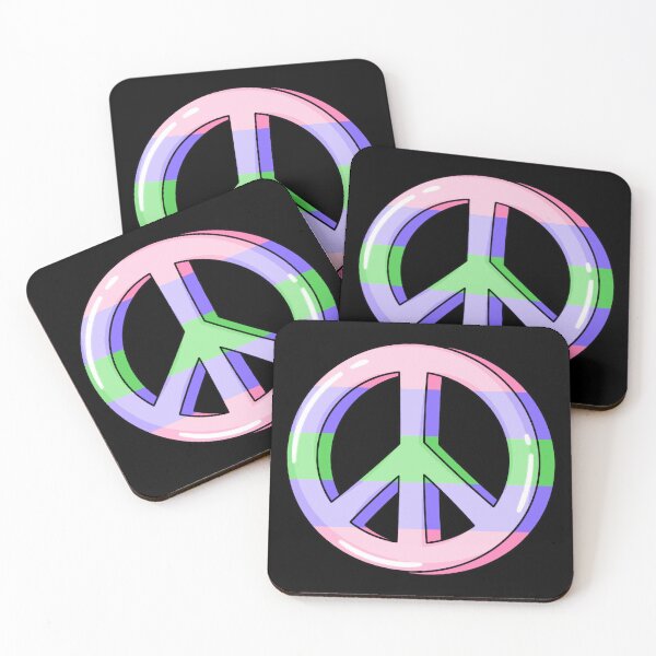 Item preview, Trigender Pride Peace Sign designed and sold by everything4eva.
