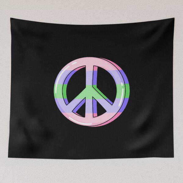 Item preview, Trigender Pride Peace Sign designed and sold by everything4eva.