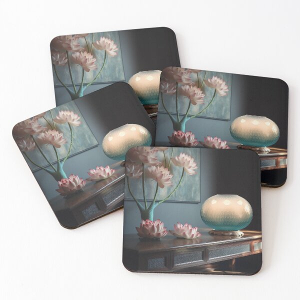 Aperçu de l'œuvre Lotus Flowers in pot Wall Art, interior, Spiritual Wall Art, Zen, Spa - 20 créée et vendue par jetaiart.