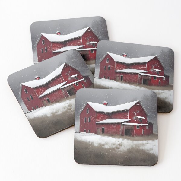 Item preview, Beautiful Barn in Winter designed and sold by Wyman Brent.