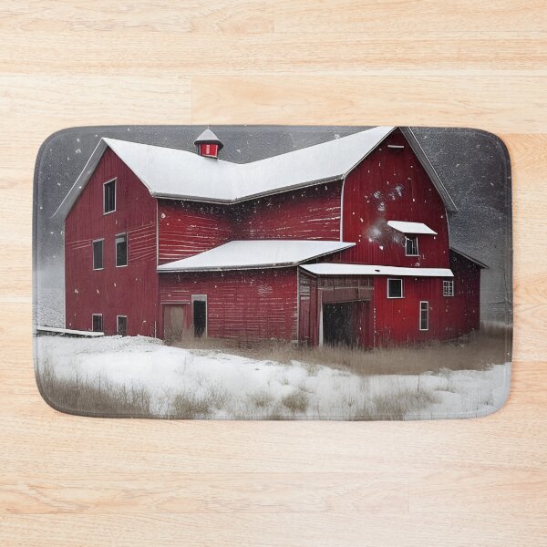 Item preview, Beautiful Barn in Winter designed and sold by Wyman Brent.