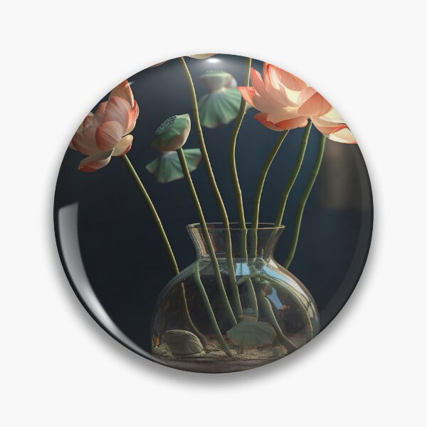 Artikelvorschau, Lotus Flowers in pot Wall Art, interior, Spiritual Wall Art, Zen, Spa - 21 entworfen und verkauft von jetaiart.