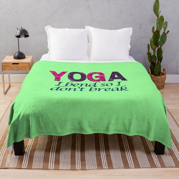 Item preview, Yoga - I Bend So I Don't Break: Strengthen Your Mind and Body with this Powerful Design designed and sold by Katedesignz.