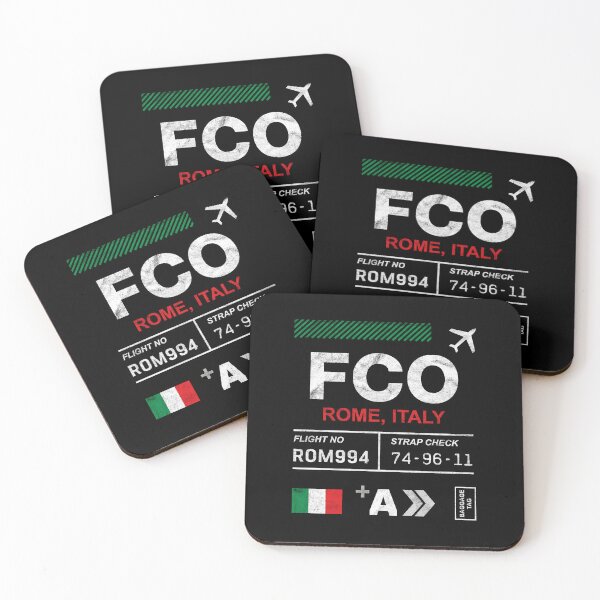 Item preview, Rome airport tag designed and sold by PaulSDesign.