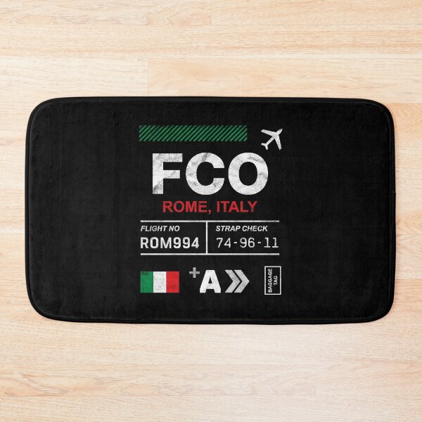 Item preview, Rome airport tag designed and sold by PaulSDesign.