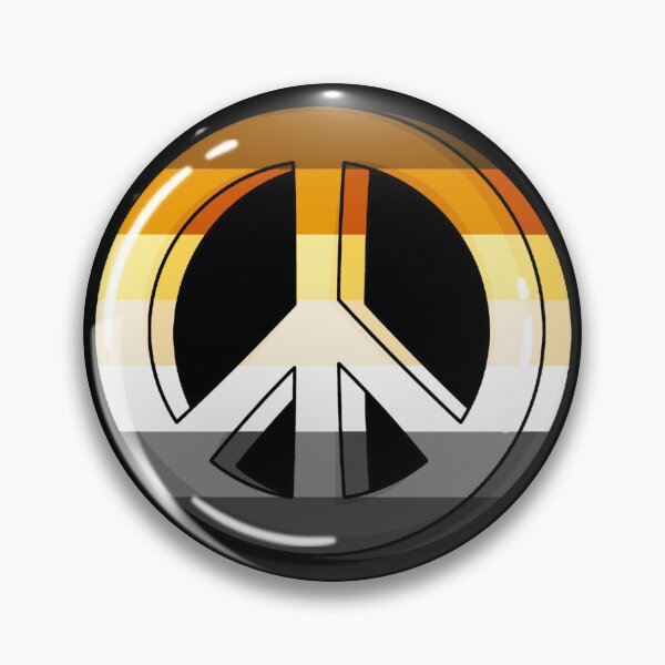Item preview, Bear Pride Peace Sign designed and sold by everything4eva.