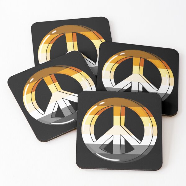 Item preview, Bear Pride Peace Sign designed and sold by everything4eva.