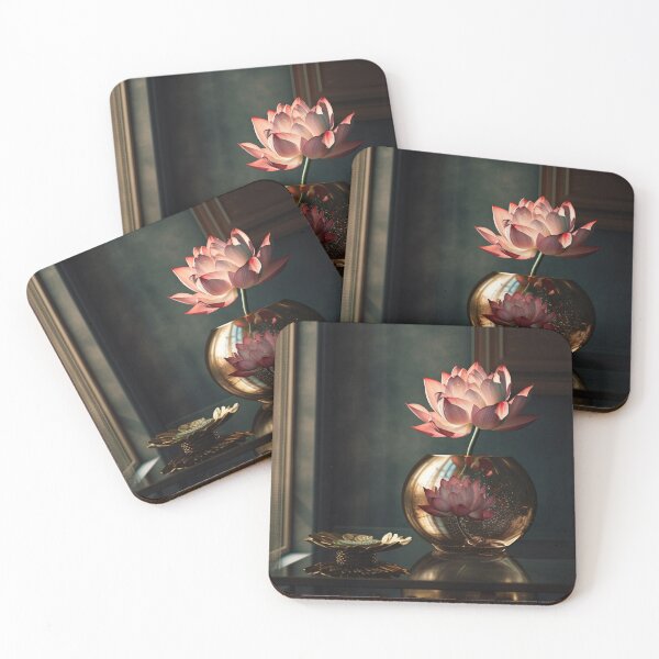 Aperçu de l'œuvre Lotus Flowers in pot Wall Art, interior, Spiritual Wall Art, Zen, Spa - 23 créée et vendue par jetaiart.
