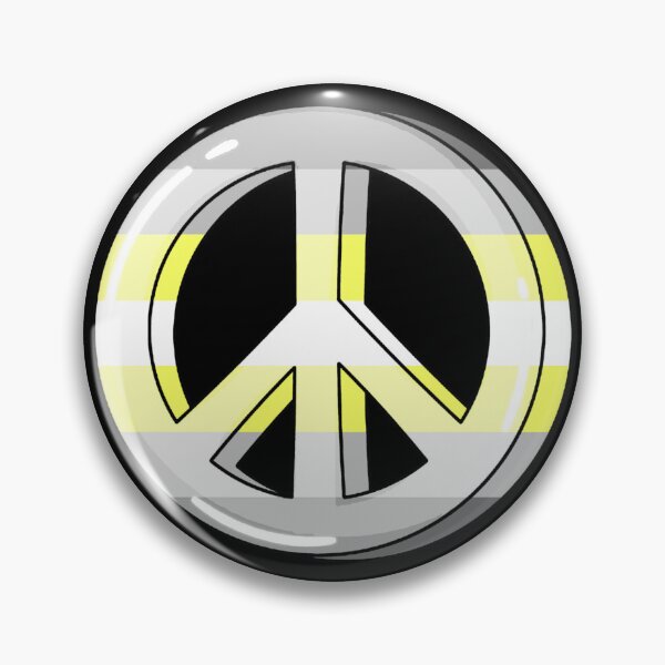 Item preview, Demigender Pride Peace Sign designed and sold by everything4eva.