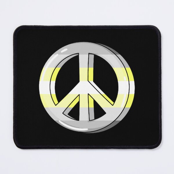 Item preview, Demigender Pride Peace Sign designed and sold by everything4eva.