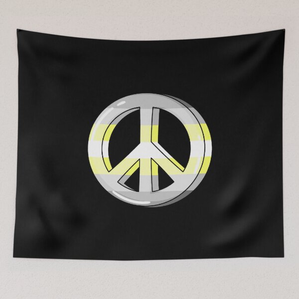 Item preview, Demigender Pride Peace Sign designed and sold by everything4eva.