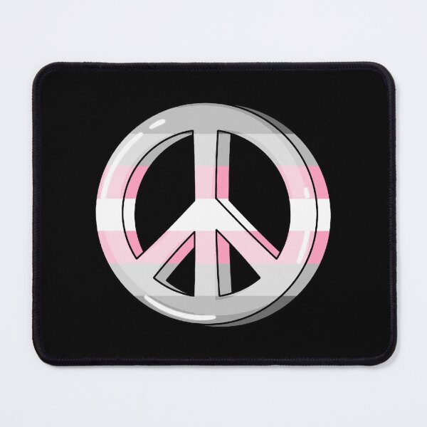 Item preview, Demigirl Pride Peace Sign designed and sold by everything4eva.