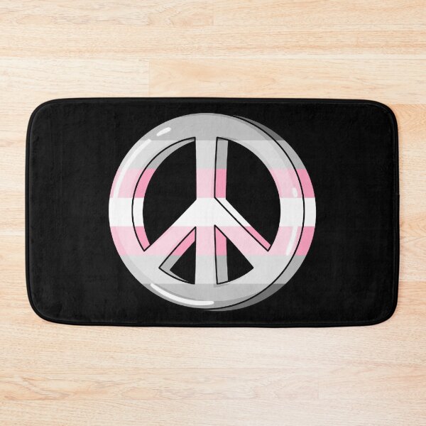 Item preview, Demigirl Pride Peace Sign designed and sold by everything4eva.