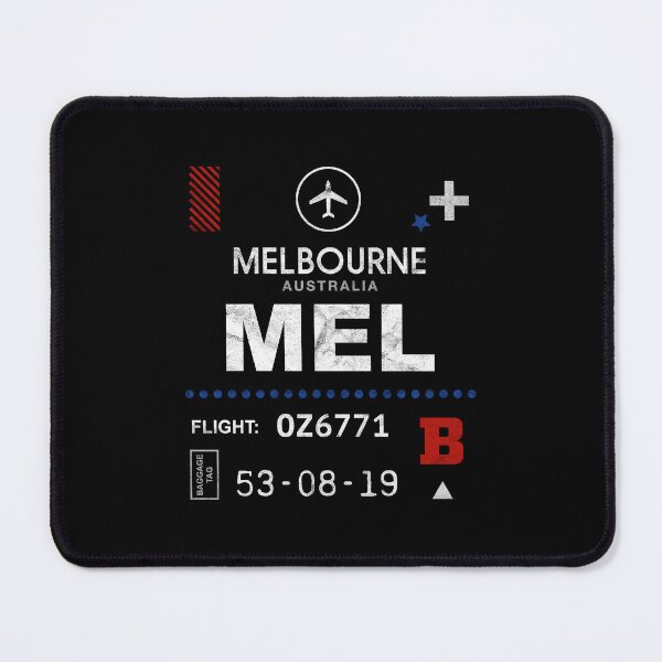 Item preview, Melbourne airport tag designed and sold by PaulSDesign.