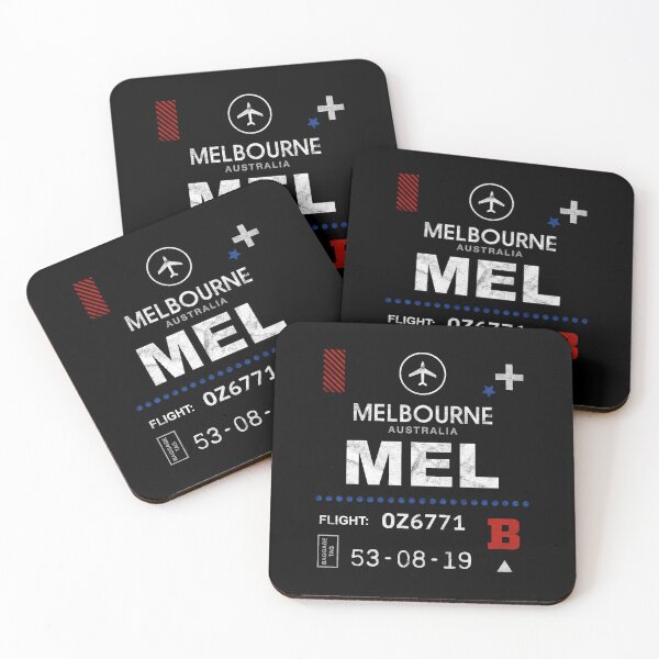 Artikelvorschau, Melbourne airport tag entworfen und verkauft von PaulSDesign.