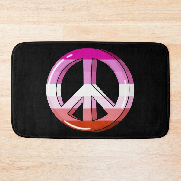 Item preview, Lipstick Lesbian Pride Peace Sign designed and sold by everything4eva.