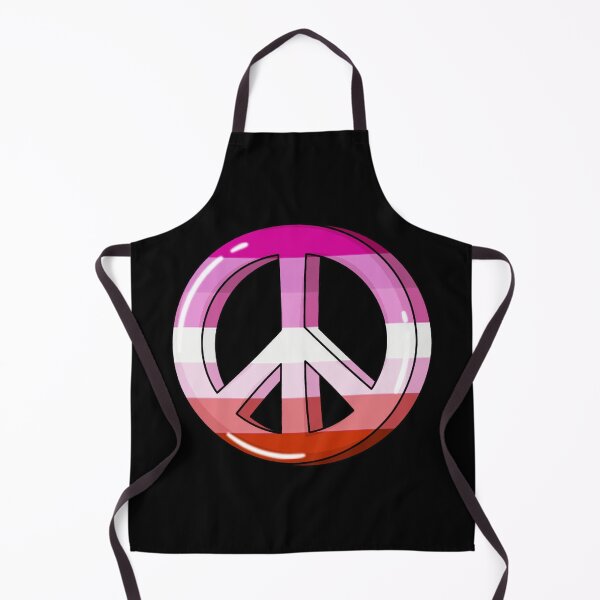 Item preview, Lipstick Lesbian Pride Peace Sign designed and sold by everything4eva.