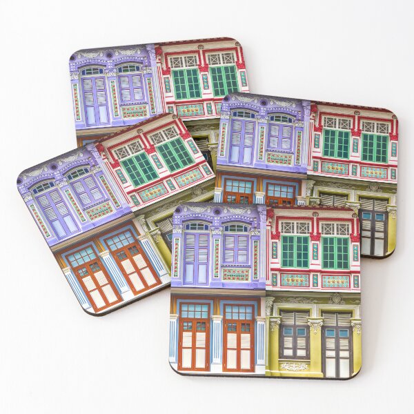Item preview, Singapore, Heritage Shophouses of Singapore designed and sold by John Seaton Callahan.