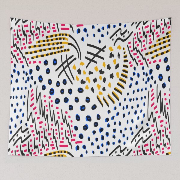 Item preview, 90s Scribble Pattern designed and sold by hellcom.