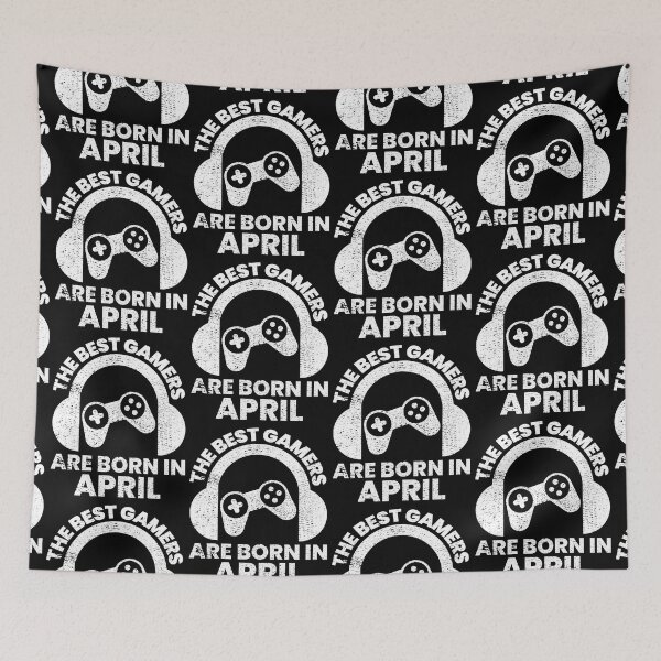Item preview, The Best Gamers Are Born In April Gamer Birthday idea designed and sold by FNStuff.