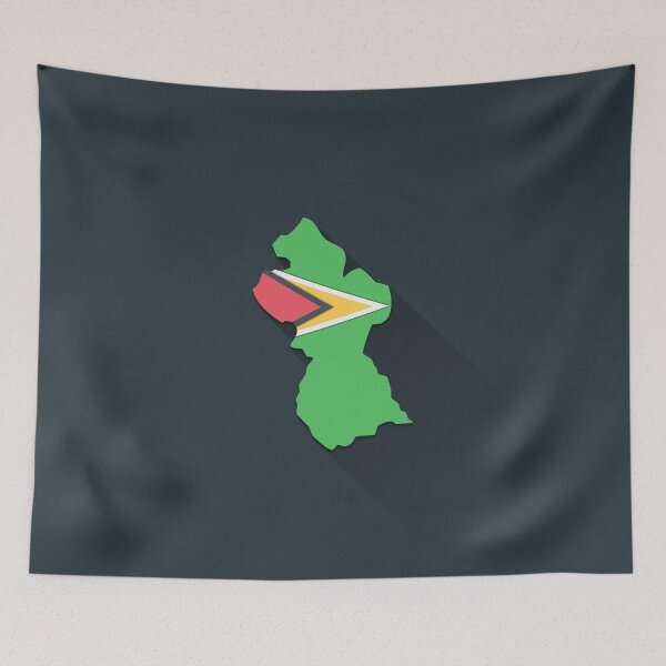 Item preview, Guyana designed and sold by FlatFlags.
