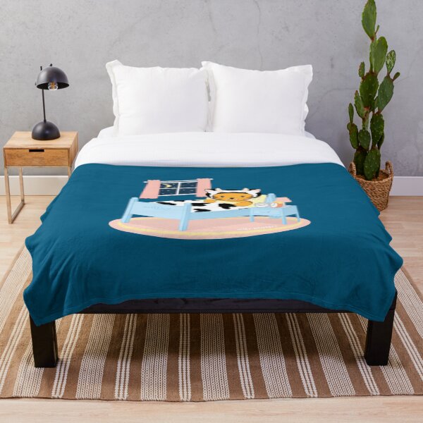 Item preview, Milky Whiskers ginger kitten in bed with his bedtime milk. designed and sold by B-143.