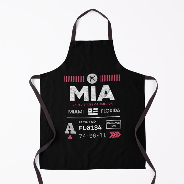 Item preview, Miami airport tag designed and sold by PaulSDesign.