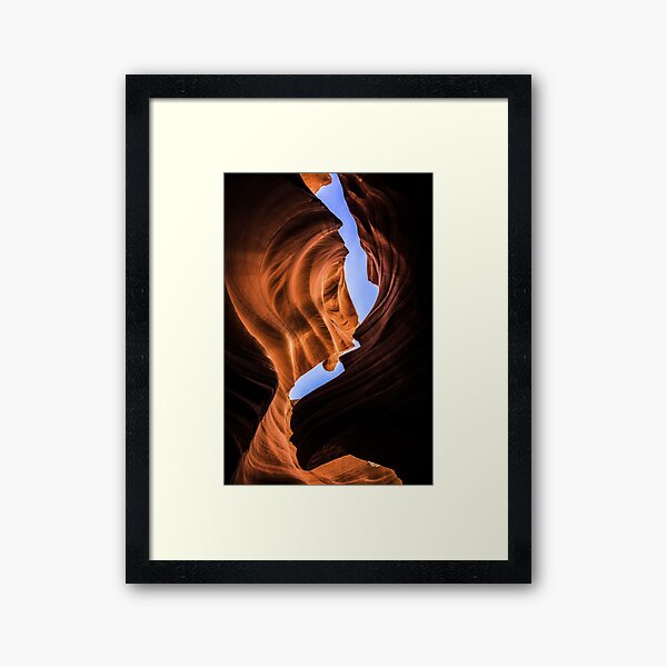 Canyon Curve Framed Art Print