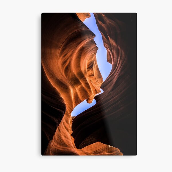 Canyon Curve Metal Print
