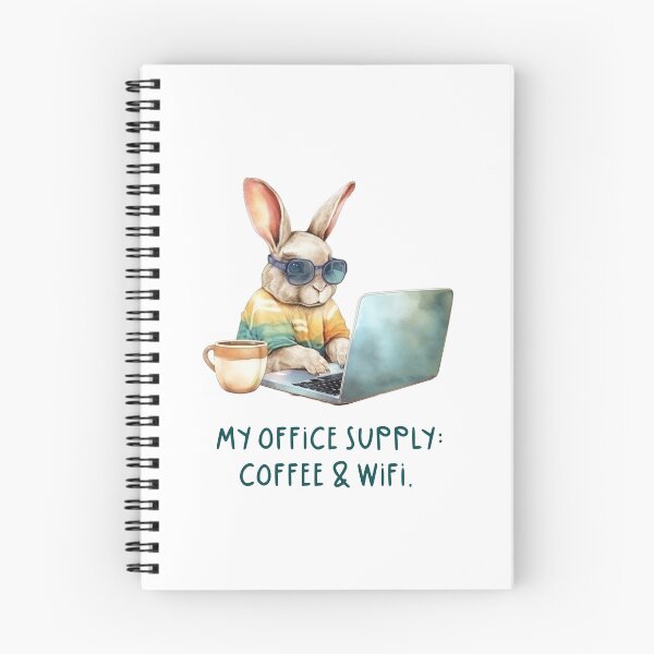 Item preview, My office supply:  coffee & wifi. designed and sold by Ramona-Gliga.