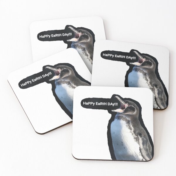 Item preview, Galapagos Penguin Earth Day designed and sold by SBPenguins.