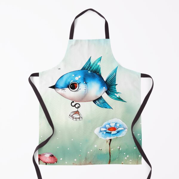 Item preview, Steampunk Fish Kites Kids Storybook Style Steampunk Surrealism Art for Kids - AI Generated Art 2 of 6 designed and sold by Beachy.
