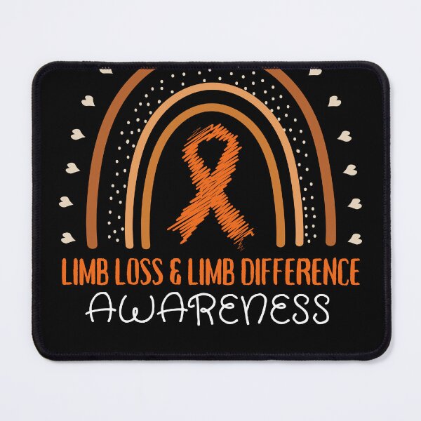 Item preview, We wear Orange rainbow Limb Loss & Limb Difference Awareness designed and sold by cutefashion.