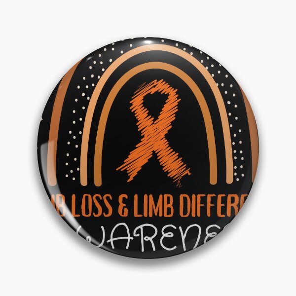 Item preview, We wear Orange rainbow Limb Loss & Limb Difference Awareness designed and sold by cutefashion.