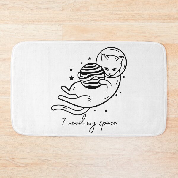 Item preview, I Need My Space designed and sold by purrestrial-co.