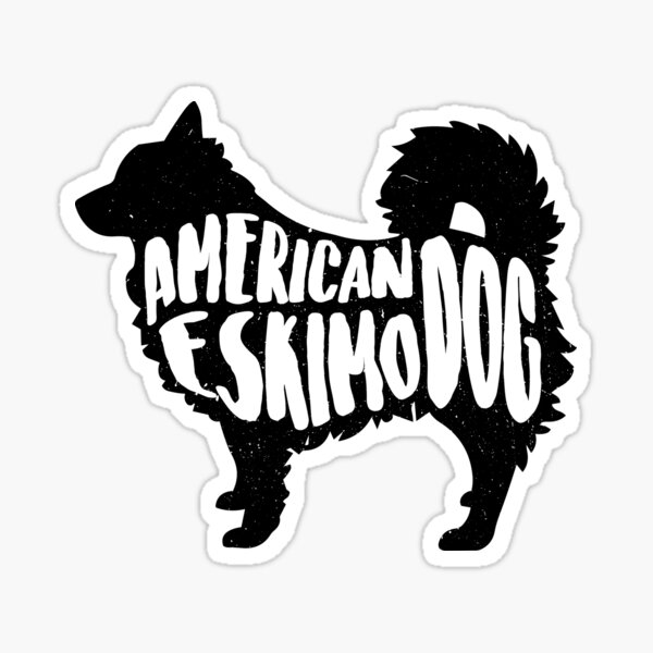 American Eskimo Dog Sticker