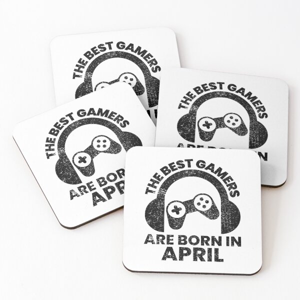 Item preview, The Best Gamers Are Born In April Gamer Birthday idea designed and sold by FNStuff.
