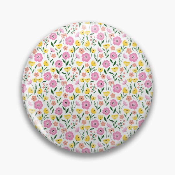 Item preview, Vibrant, colorful and fresh floral pattern designed and sold by ReneMagritteArt.