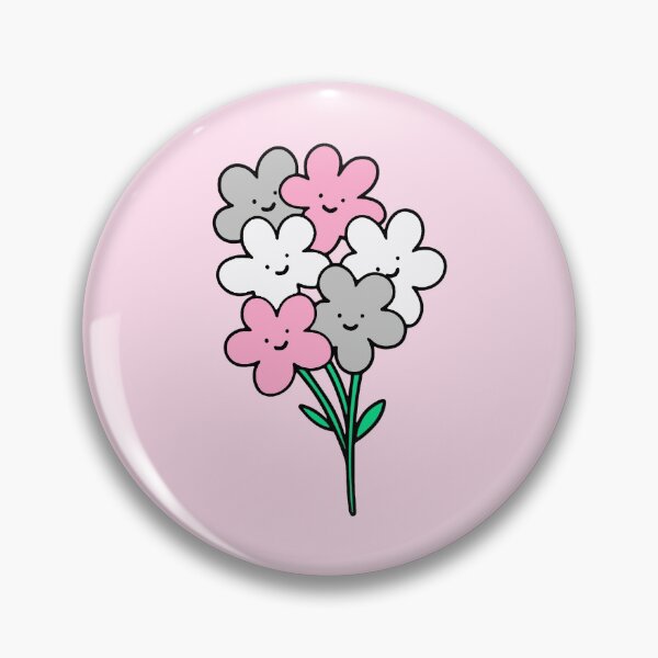 Artikelvorschau, Dezente Demigirl Pride Blumen entworfen und verkauft von everything4eva.