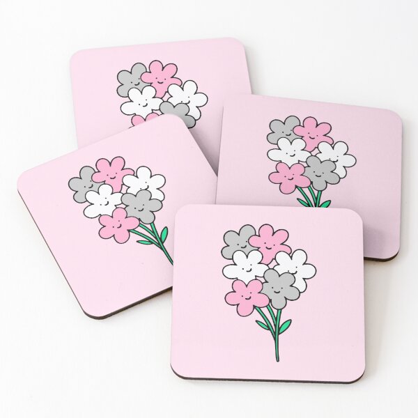 Item preview, Subtle Demigirl Pride Flowers designed and sold by everything4eva.