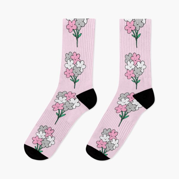 Item preview, Subtle Demigirl Pride Flowers designed and sold by everything4eva.