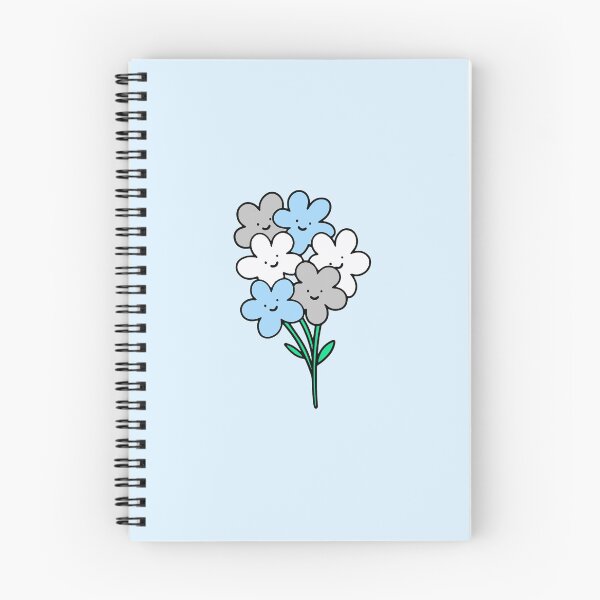 Item preview, Subtle Demiboy Pride Flowers designed and sold by everything4eva.