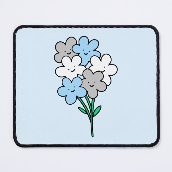 Item preview, Subtle Demiboy Pride Flowers designed and sold by everything4eva.