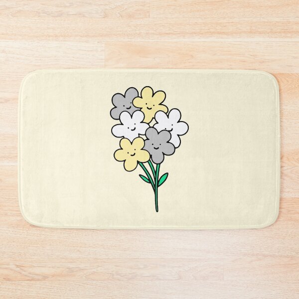 Item preview, Subtle Demigender Pride Flowers designed and sold by everything4eva.