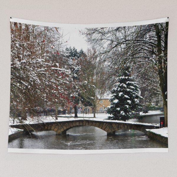 Item preview, Bourton on the Water Christmas Tree Cotswolds designed and sold by AndyEvansPhotos.