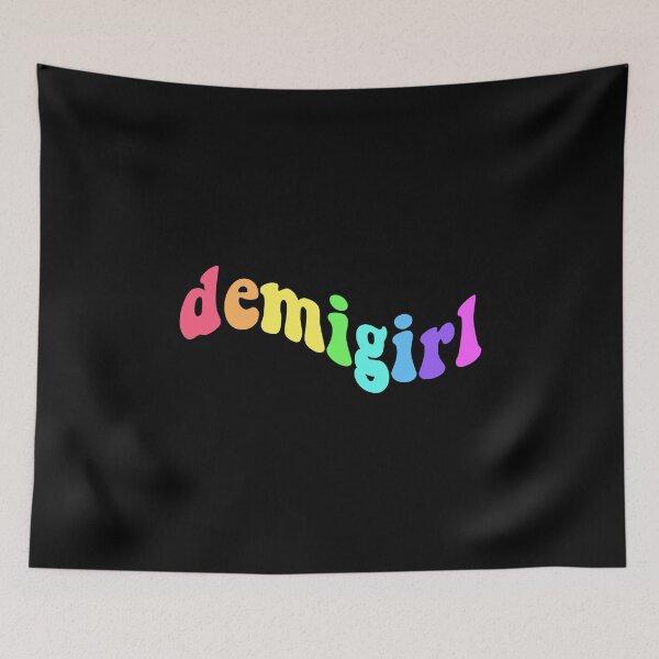 Item preview, Rainbow Demigirl Pride designed and sold by everything4eva.