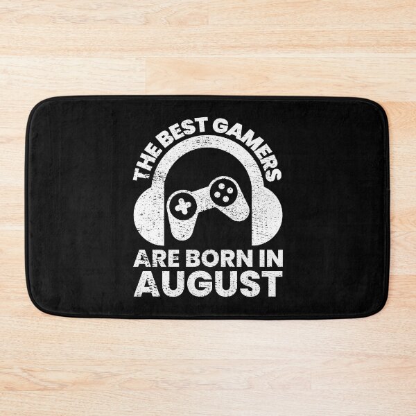 Item preview, The Best Gamers Are Born In August Gamer Birthday idea designed and sold by FNStuff.